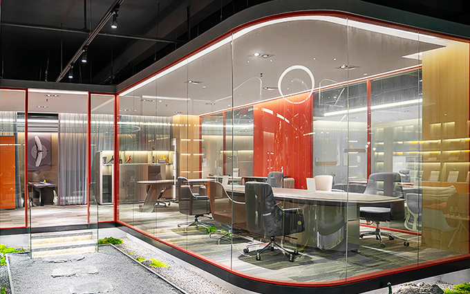 mais recente caso da empresa sobre Jeno Commercial Building Double Glass Wall System