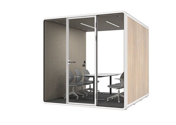 Modern Soundproof Acoustic Cabin Office Pod Design Work Portable Sound Cabins Prefabricated Home Recording Phone Booth for Sale