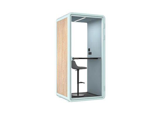 Prefabricated Office Pod Vocal Booth Soundproof Office Aluminum Modern Small Private Phone Booths