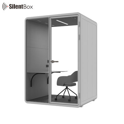 STC30dB Soundproofing Acoustic Meeting Pod with RT0.75s Reverberation Time in S, M, SL, L, XL Sizes
