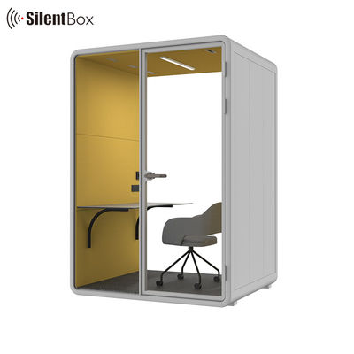 Customized Office Booths Meeting Pods Acoustic Phone Booth for 2 People