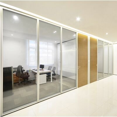 Modern Style Office Room Divider Office Glass Dividers Wall Partition Office Space Division