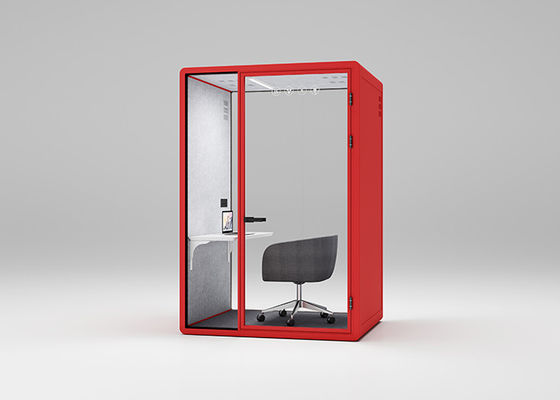 Tamanho médio 2 pessoas Cabine de escritório à prova de som Espaço de isolamento de som Tamanho personalizado