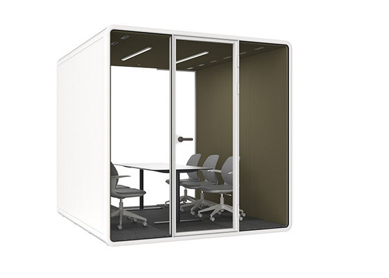 Quite cabine suporta a instalação de vários equipamentos salas insonorizadas salas de negociação para exposições