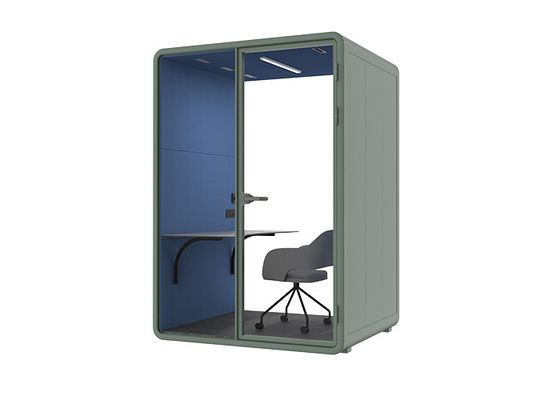 Padrão americano, escritório colorido, cápsulas de trabalho insonorizadas, cápsulas grandes, assento confortável, fácil de montar, cabine M, sala ecológica