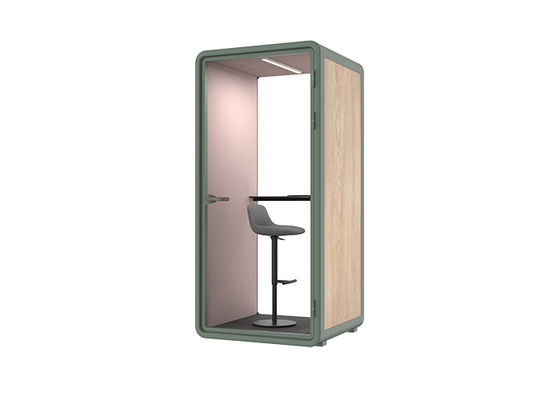 Mobile Soundproof Audio Booth Gravação Booth fechado Sala de canto para uma pessoa