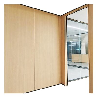 OEM Office 10mm Tempered Gas Wall Panel Divisão de painel de madeira Divisão de vidro para cubículos de conferência